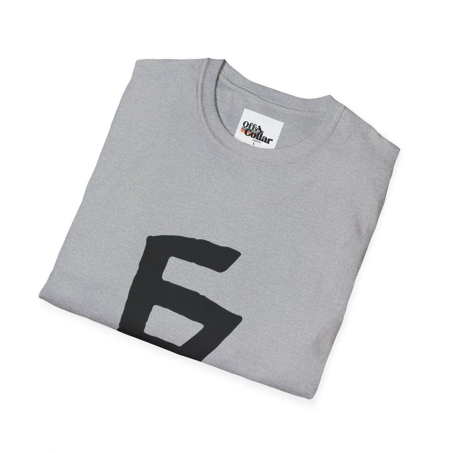 Off Collar Unisex Softstyle T-Shirt, Casual Tee, Graphic Shirt, Everyday Wear, Gift for Him/Her, Streetwear Style